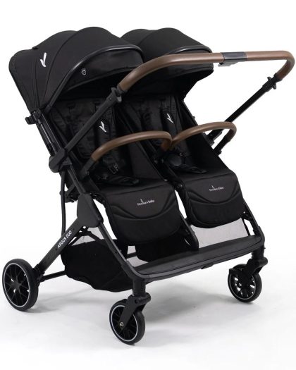 Carrito Duo Premium Baby Argus  Negro/Marron