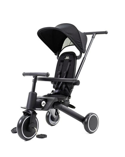 Triciclo Premium Baby Wobblz 8 en 1 Negro