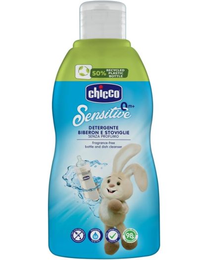 Detergente Chicco para Biberones Sensitive (0m+)