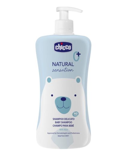 Shampoo para Bebe Chicco Natural Sensation Sin Lagrimas 500ml