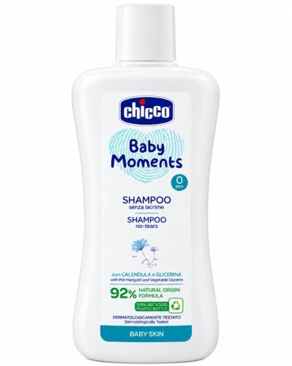 Champú sin lagrimas Baby Moments Chicco 200 ml