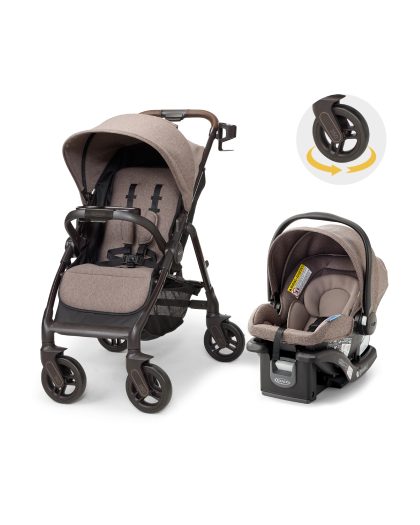 Carrito + Baby seat Merge 360 Sable