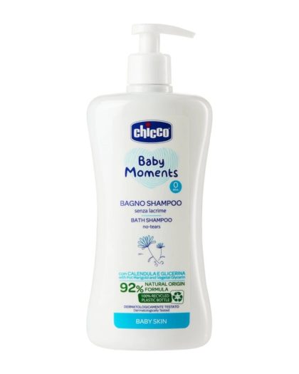 Shampoo sin Lágrimas Chicco Baby Moments 500 ml
