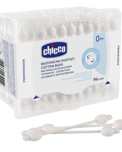 Cotonetes de Algodón Chicco 90 uds 0m+