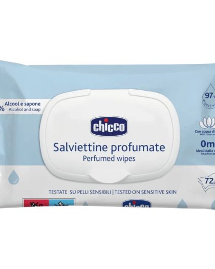 Toallitas Húmedas Perfumadas Chicco 72 Unidades